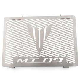 Motorcycle Radiator Protector Guard Grill Cover Cooler Protector for Yamaha MT09 XSR900 FZ09 FJ09 MT-09 Tracer900 2014-2020(Silver)