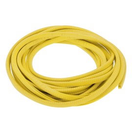 Motoforti Universal Car Door Edge Protection Seal U Shaped Door Scratch Protection Guard 26.25ft 8m Anti Scratch Collision PVC Iron Yellow