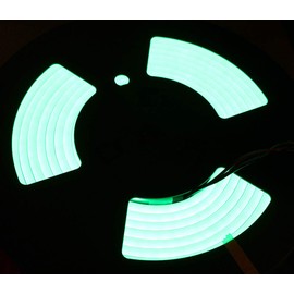 Nova Bright Xeon XLTQ-18 24V RGB LED NEON Strip Light Waterproof IP67, Multi Color Changing LED Rope Light Reel Only (5M/16.4ft) for Signs, Advertising Logo, Contour, and Local Lighting