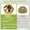 4pcs 712-3050 Lug Nut Replacement for CUB Cadet 7/16-14 Z