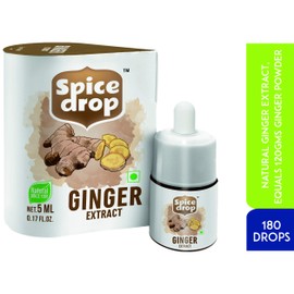 SPICE DROP Spicy Tea Masala Combo with Extracts of Spices, Cardamom and Ginger, 0.17 Oz each ( Combo of 3 x 180 Drops )