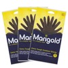 3 X Gardening Rubber Gloves Extra Tough & Non-Slip Grip