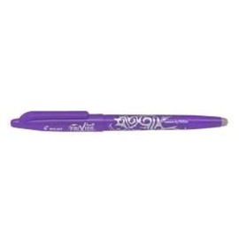 PURPLE PILOT FRIXION ROLLERBALL PENS - ERASABLE 0.7mm Tip BL-FR7 (PACK OF 3)