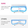 4 Pcs Nail Cleaning Brush, Plastic Handle Scrubbing Brush Eco