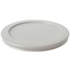 Pyrex 7200-PC Sleek Silver Round Plastic Food Storage Replacement Lid,