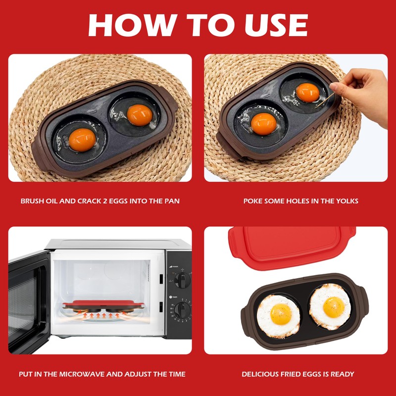 Microwave Egg Cooker, Microwave Egg Poacher | Cooker & Fryer