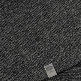 PaMaMi Men's Winter Hat Size 56-60 cm Knitted Hat in Knitted Look with Fleece Lined Winter Hat Sporty Breathable Hat Warm Beanie, darkgray