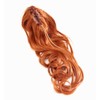 Prettyland 60 cm Curly Ponytail Clip, Braid Hair Extension /