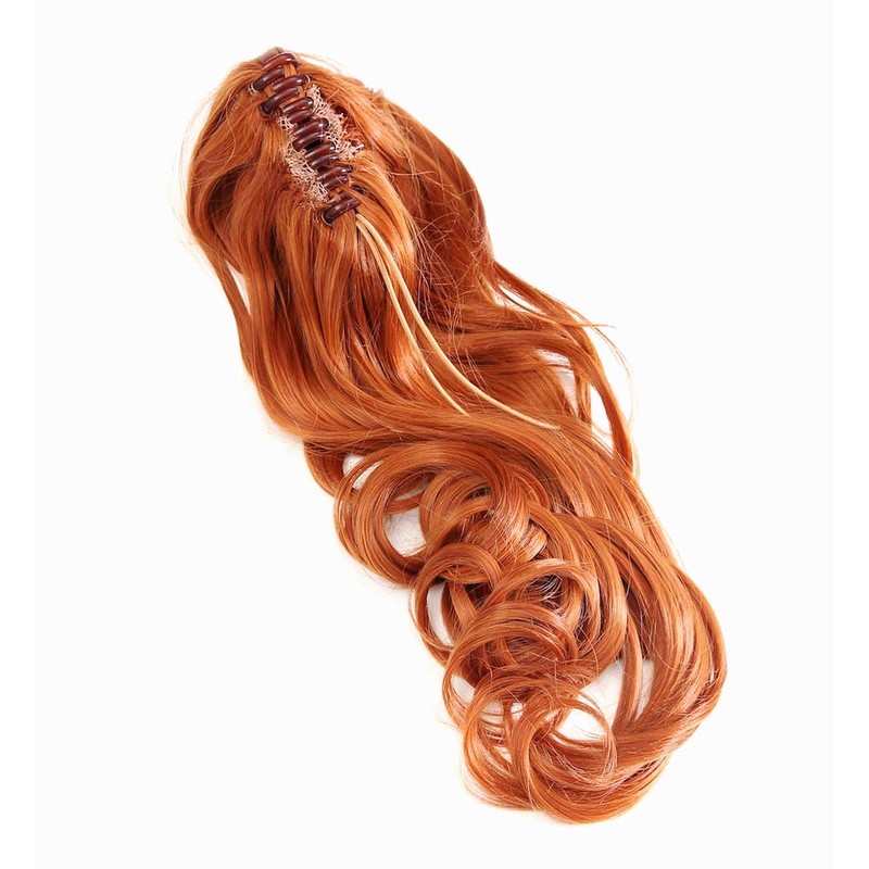 Prettyland 60 cm Curly Ponytail Clip, Braid Hair Extension /