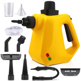 CATCHLUCK Portable Handheld Steam Cleaner, Pressurized Multi-Surface Steamer with 9 Accessories for Cleaning Floors, Windows, Cars