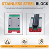 CNCYEAH MGN9H Mini Linear Guide Rails, 300/350/400/500/550 mm Linear Sliding