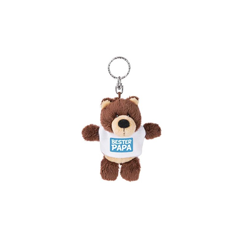 NICI 44707 Key Ring Bear with T-Shirt Bester Papa 10