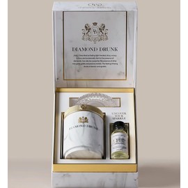 Diamond Drunk The Starter Collection - Non-Toxic, Fine Jewelry Cleaning Kit for Diamond, Gold, & Platinum - Safe & Sustainable Liquid Cleaner Restores Shine for Rings, Necklaces, & More - Marble Smoke