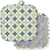 [Pack of 2] Pot Holders for Kitchen, Washable Heat Resistant