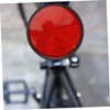 Mobestech 4pcs Car Reflectors Round Vehicle Reflectors for Improved Safety