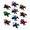 10-Piece Mini Spiders - Cute Little Articulated Fidget Toy Figures,