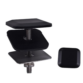 Stainless Steel Kitchen Sink Hole Cover 1.77 Inch/4.5CM Faucet Hole Cover Kitchen Sink Tap Hole Plate Stopper Cover Blanking Metal Plug, Black