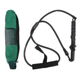 Golf Tension Trainer Latex High Elasticity Swing Posture Training Resistance Belt With Storage Bag for Home