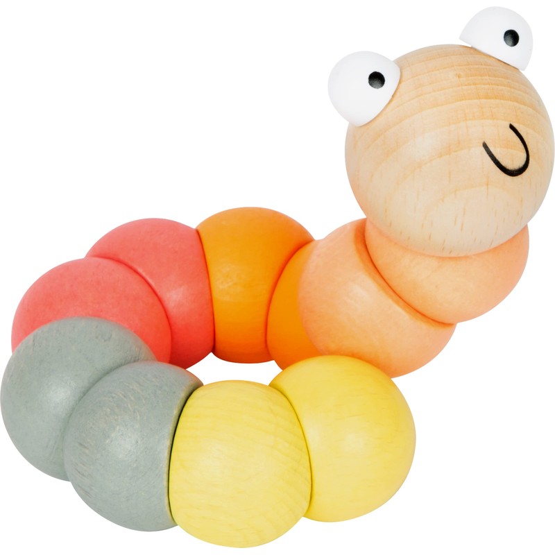 Small Foot 11772 Pastel Caterpillar Motoric Toy Display, for bending
