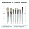 Makeup Brushes 8 Pieces Makeup Brush Set, Makeup Brushes Foundation