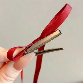 Hair pin hair accessories ladies party ribbon hair clip hair ornament ribbon clip ribbon pin hair arrangement