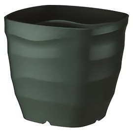 Yamato Plastic (ACTOR) Flexible Square Pot 32 Type, Large Size, Dark Green, Depth 12.6 x Height 11.8 x Width 12.6 inches (32 x 30 x 32 cm)