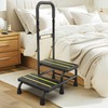 [2025 Upgrade] 2 Step Stool with Handle for Elderly with