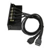 USB3.0 Hub Front Panel 5Gbps 4 Ports 19pin Optical Drive