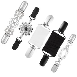 Dress Clips Back Cinch 5Pcs Waist Cincher Clip Vintage Shirt Sweater Clips Fit Sweater Shawl Cinch Shirt Cardigan Clip for Women Clothing(Vintage)