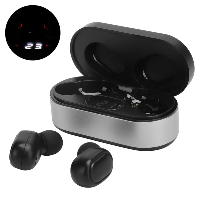 V3 TWS Bluetooth Headset 5.0 Wireless Intelligent Noise Reduction LED