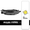 SOCKIR Upper Headlights Assembly Fit for 2019 2020 2021 2022