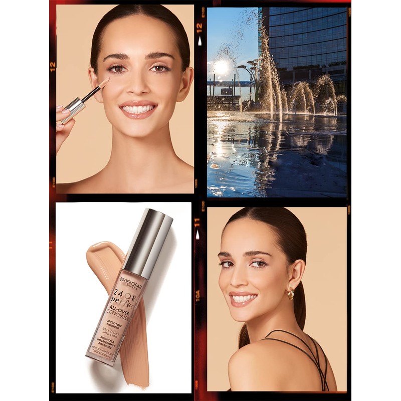 Deborah Milano Liquid Concealer 24 Hours Perfect All-Over with Hyaluronic