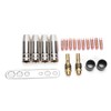 19Pcs Torch Welding Accessories Kit Nozzles Contact Tips for Binzel