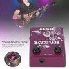 Spring Reverb Pedal Electric Guitar Reflector Effect Accessories Aluminum Alloy
