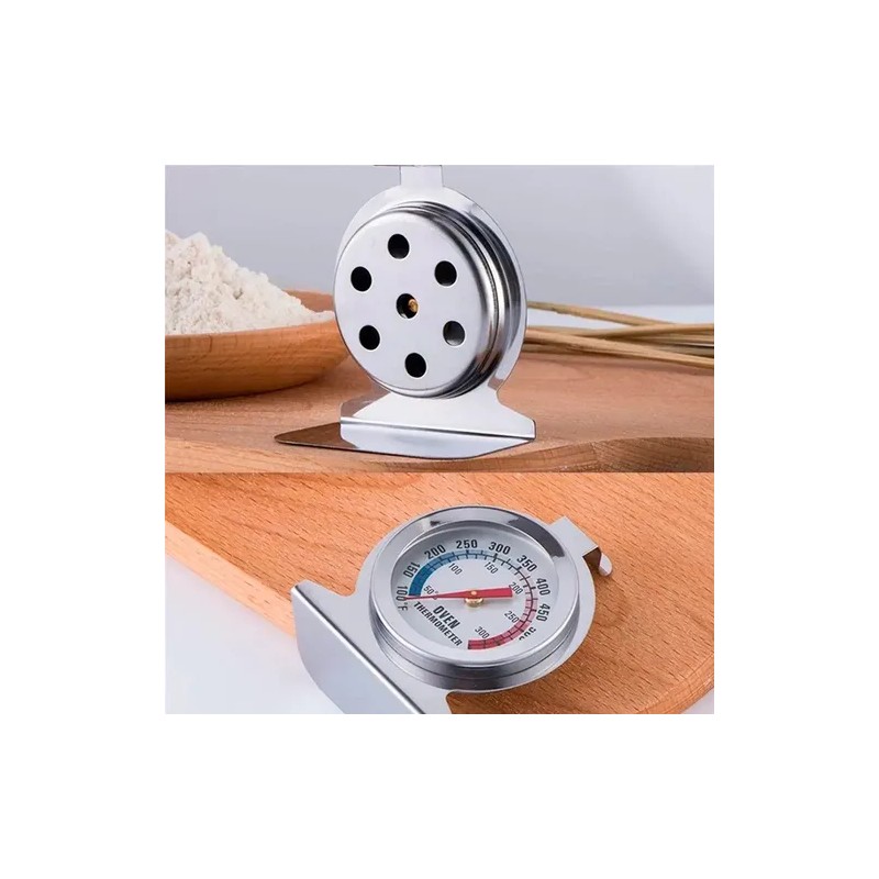 2 Pzs Termómetro Horno Acero Inoxidable Cocina Profesional