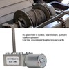DC Reduction Motor Stable Low Noise Low Loss Lightweight Worm