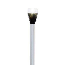 attwood 5530-36A7 LightArmor LED All-Round Navigation Pole Light, 36-Inch, Articulating Head, Anti-Glare Optics, USCG Certified for Boats up to 39 Feet