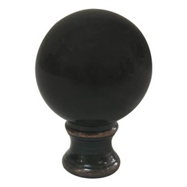 Royal Designs Ball Lamp Finial for Lamp Shade, 2 Inch, Oil Rubbed Bronze