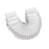 110x55mm Flexible Duct with Connectors - Rectangular Flat PVC Ducting