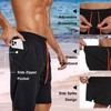 difficort Mens Swim Trunks Quick Dry Bathing Suit 9 inch