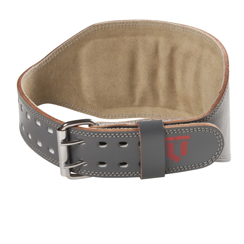 Lift Tech Fitness Unisex Adult 6-Inch Padded Leather Belt -