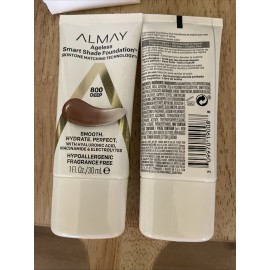Revlon New! 2 PACK Revlon Almay DEEP 800 AGELESS SMART SHADE FOUNDATION MAKE-UP - NIB