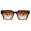 VANLINKER Thick Square Sunglasses for Men Women Retro Chunky Rectangle