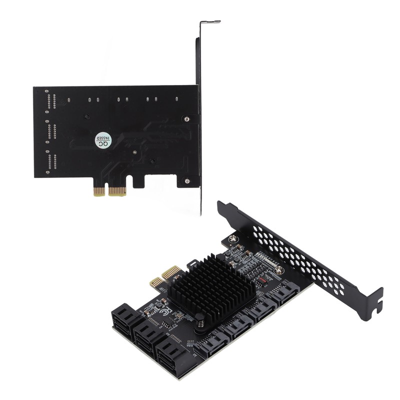 SATA PCI E Card IDE/AHCI Mode ASM Chip 7 Pin