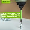 TLEEP 3.5" Long 1/4" Hex Head Allen Wrench Drill Bits,