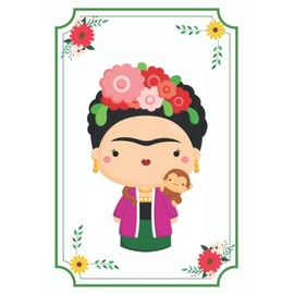 Frida Kahlo: Lined Journal