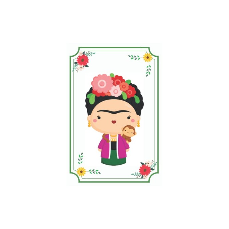 Frida Kahlo: Lined Journal