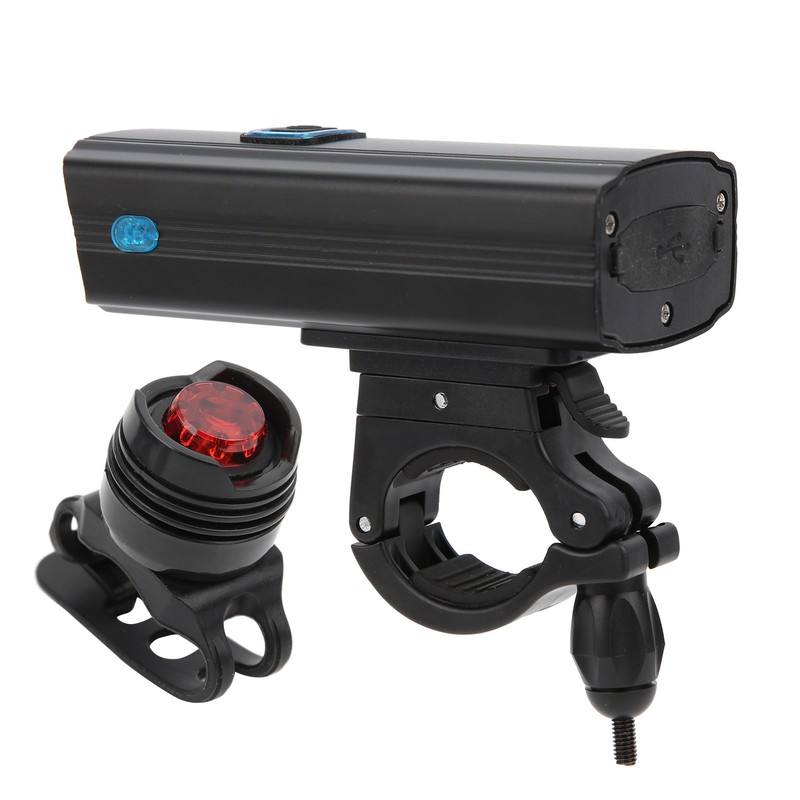 USB Rechargeable Bike Lamp Bicycle Front Light Night Riding Headlight