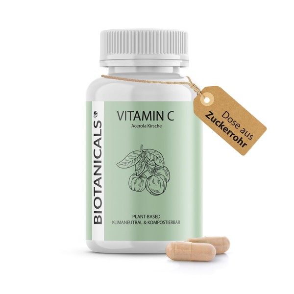 Biotanicals - Vitamin C capsules (120 pieces) - made from