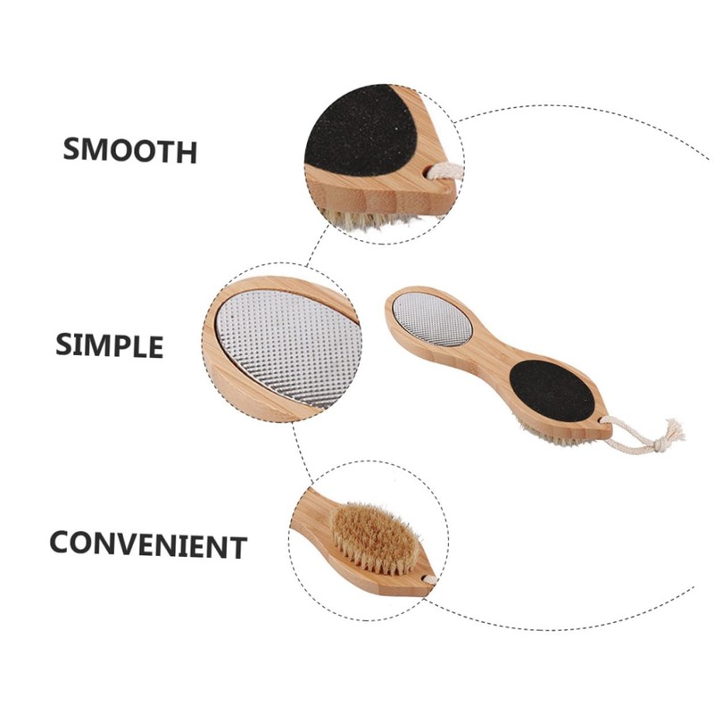 Mikinona 2Pcs Foot Care Tools Double Sided Foot Rasp Easy